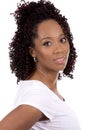 Casual black woman Royalty Free Stock Photo