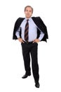 Casual business man standing Royalty Free Stock Photo