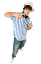 Casual cool young guy Royalty Free Stock Photo