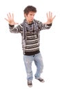 Casual cool young guy Royalty Free Stock Photo