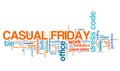 Casual Friday Royalty Free Stock Photo