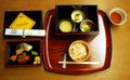 Casual kaiseki lunch Royalty Free Stock Photo