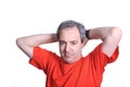 Casual mature man portrait Royalty Free Stock Photo