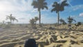 Casual people with heads in the sand, unwilling to recognize a problem, 4K