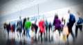 Casual People Rush Hour Walking Commuting City Concept Royalty Free Stock Photo