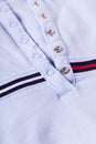 Casual shirt collar and texture detail