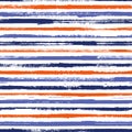 Casual stripes interior wallpaper seamless pattern.