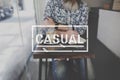 Casual Style Fashion Trendy Concept