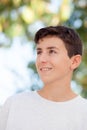 Casual Thirteen year old teenage boy Royalty Free Stock Photo