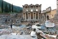 Cat in The ancient town Ephesus, Turkey Royalty Free Stock Photo