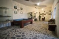 Cannon Fort. Memorial room of historical events gun posts World War II, French during the Indochina War, Viet Cong during the