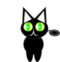 Cat big eye Royalty Free Stock Photo