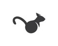 Cat vector icon