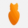 Cat cookies icon, cartoon style Royalty Free Stock Photo