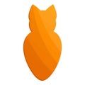 Cat cookies icon, cartoon style Royalty Free Stock Photo