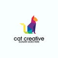 Cat creative exclusive logo