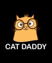 Cat Daddy Shirt Design