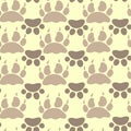 Cat and Dog Textile Pattern. Vector seamless.