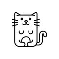 Cat icon Royalty Free Stock Photo