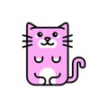 Cat icon Royalty Free Stock Photo