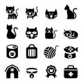 Cat icon Royalty Free Stock Photo