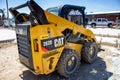 Cat logo on tractor