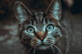 Cat looking straight at you Royalty Free Stock Photo