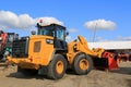 CAT 926M Wheel Loader on Display Royalty Free Stock Photo