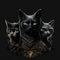 Cat mafia logo inspirational