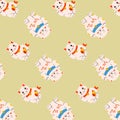 cat manekineko pattern - symbol success background