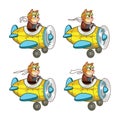 Cat Pilot Animation Sprite