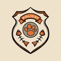 Cat Police Emblem Design