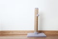 Cat scratching post Royalty Free Stock Photo