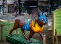 Cat sculpture at Cats Park - Cali, Colombia