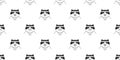 Cat seamless pattern japan chef food kitten calico vector pet scarf isolated cartoon animal tile wallpaper repeat background illus