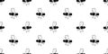 Cat seamless pattern kitten skateboard surfboard calico vector sport pet breed cartoon scarf isolated gift wrapping paper animal d