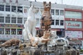 The Cat Family Statue