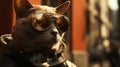 Street-savvy Tonkinese Cat In Unreal Engine 5 Steampunk Jacket And Sunglasses