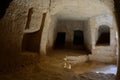 Catacombs inside ancient necropolis, Tombs of the Kings, Paphos,Cyprus