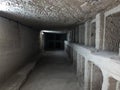 Inside catacombs of Kom El Shoqafa