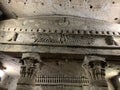 Inside catacombs of Kom El Shoqafa