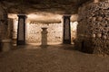 The catacombs of Paris Royalty Free Stock Photo