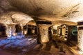 Catacombe di San Gennaro in the city of Naples, Italy Royalty Free Stock Photo