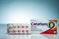 Cataflam 25 mg. Diclofenac potassium product of Novartis. Manufactured by Novartis, Turkey for Novatis Pharma, Switzerland.