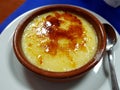 Catalan cream dessert