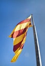 Catalan flag Royalty Free Stock Photo