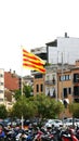 Catalan flag in Girona