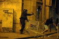 Riots in barcelona on first anniversary of banned Catalonia independence referendum