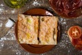 Catalan pa amb tomaquet and serrano ham