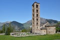 Catalan Romanesque church of the vall de Boi Royalty Free Stock Photo